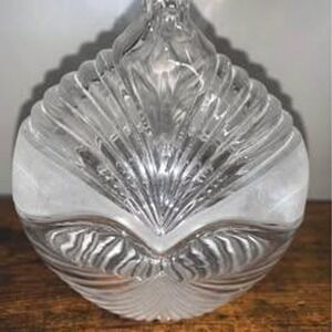 Vintage Studio Silversmiths Lead Crystal Candy Dish w Lid Germany Cut Glass 6.5"